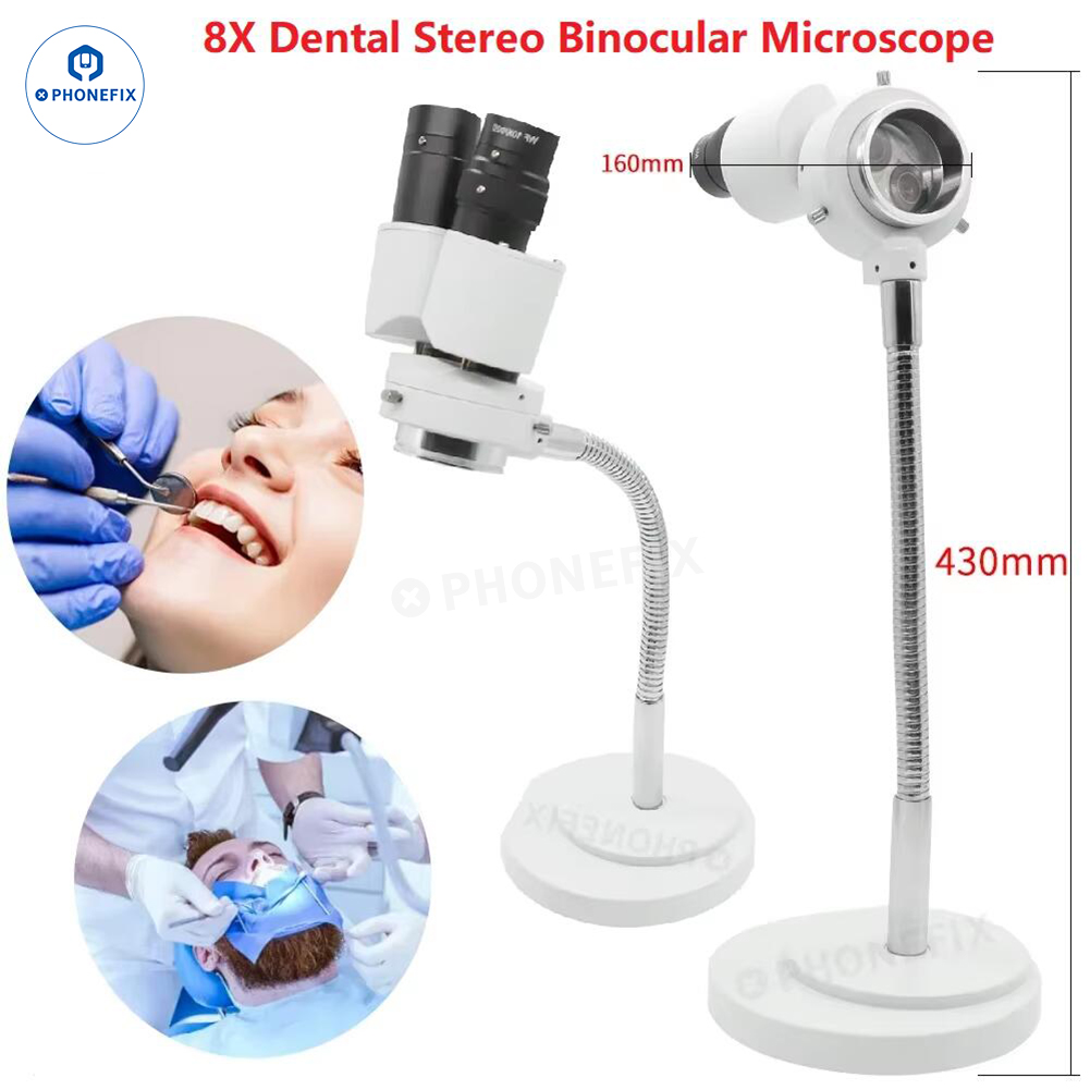 Electronics Repair Degree - 8X Dental Binocular Stereo Microscope 360