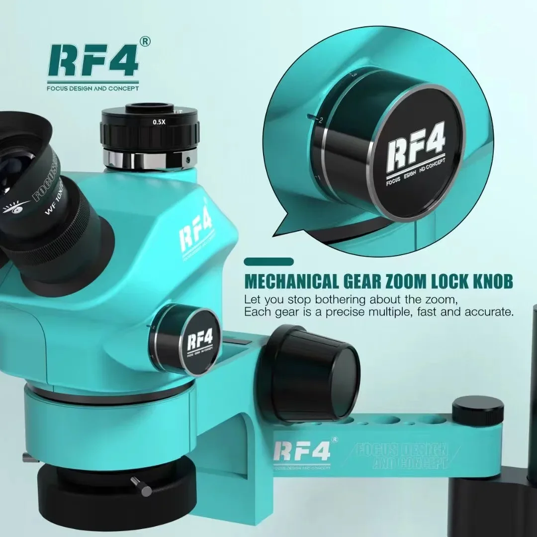 Electronics Repair Degree - 2025RF4 Microscope RF-7050pro- FO19 360 degree