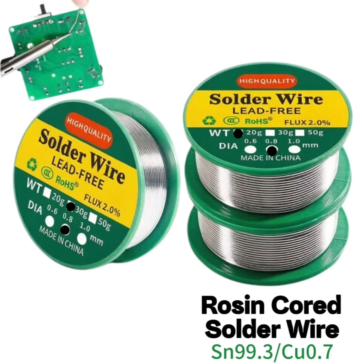 Electronics Repair Degree - 20g-50g Lead-free No-clean High Purity Solder