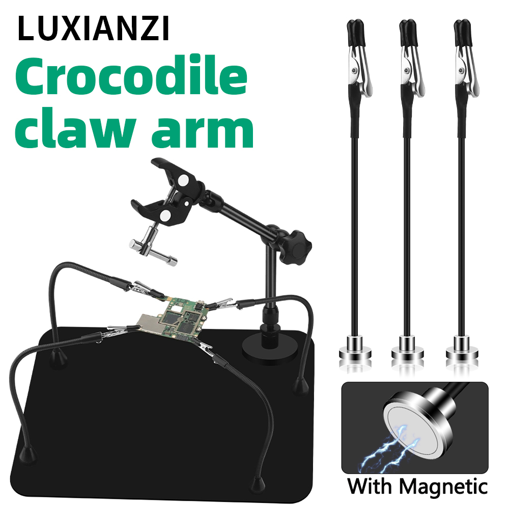 Electronics Repair Degree - LUXIANZI Soldering Third Hand Tool Magnetic