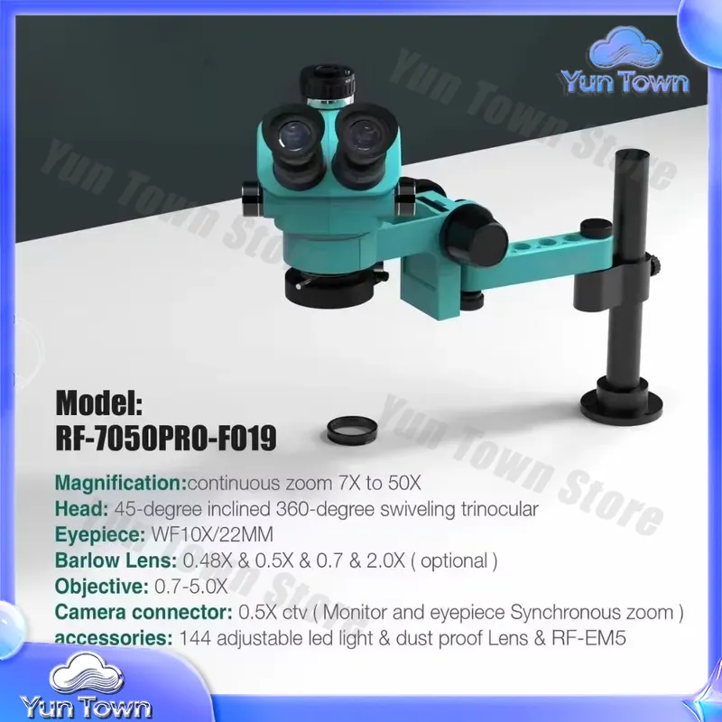 Digital Trinocular Microscope  - Electronics Repair Degree 评论和价格