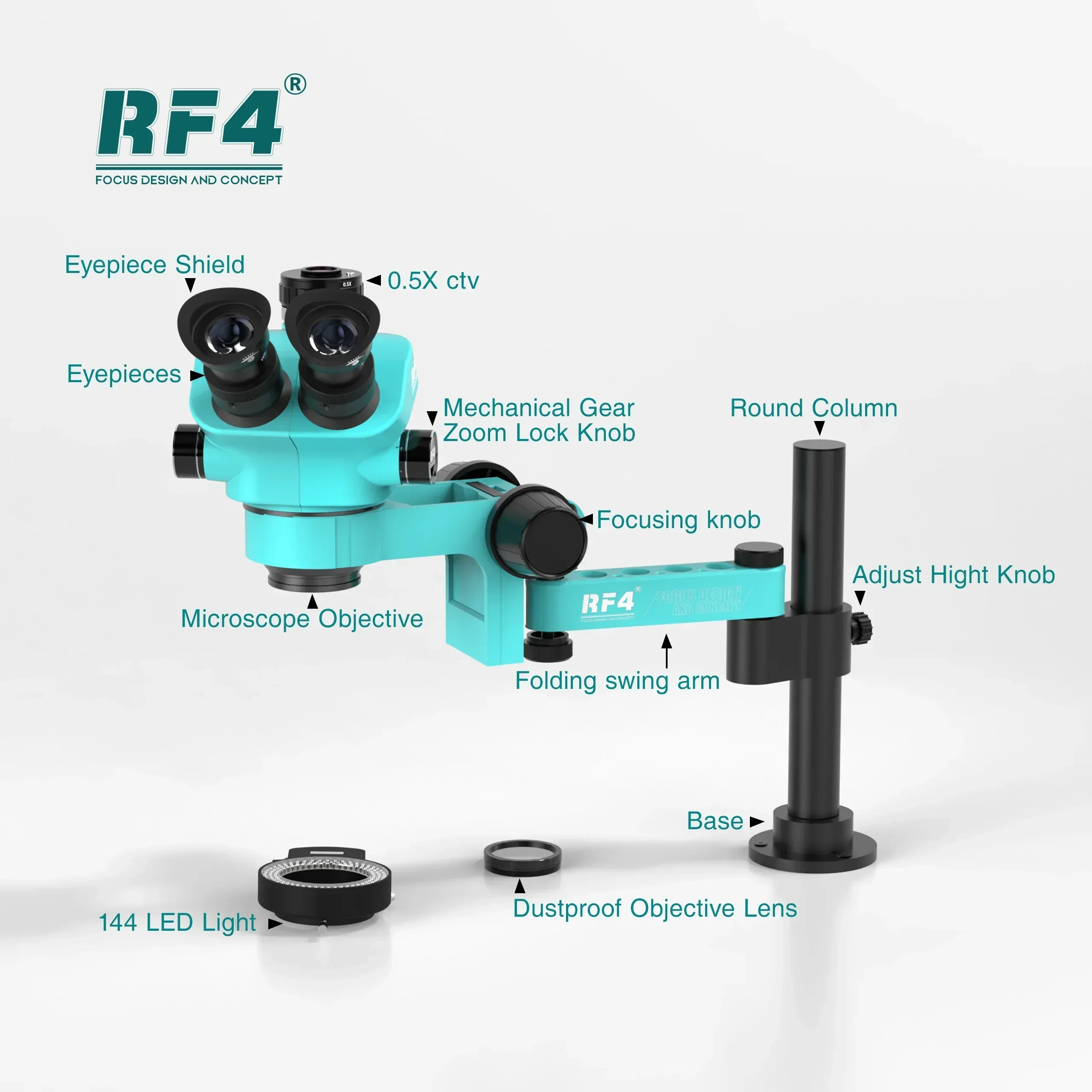 2025/RF4 Microscope RF-7050pro - Electronics Repair Degree 评论和价格