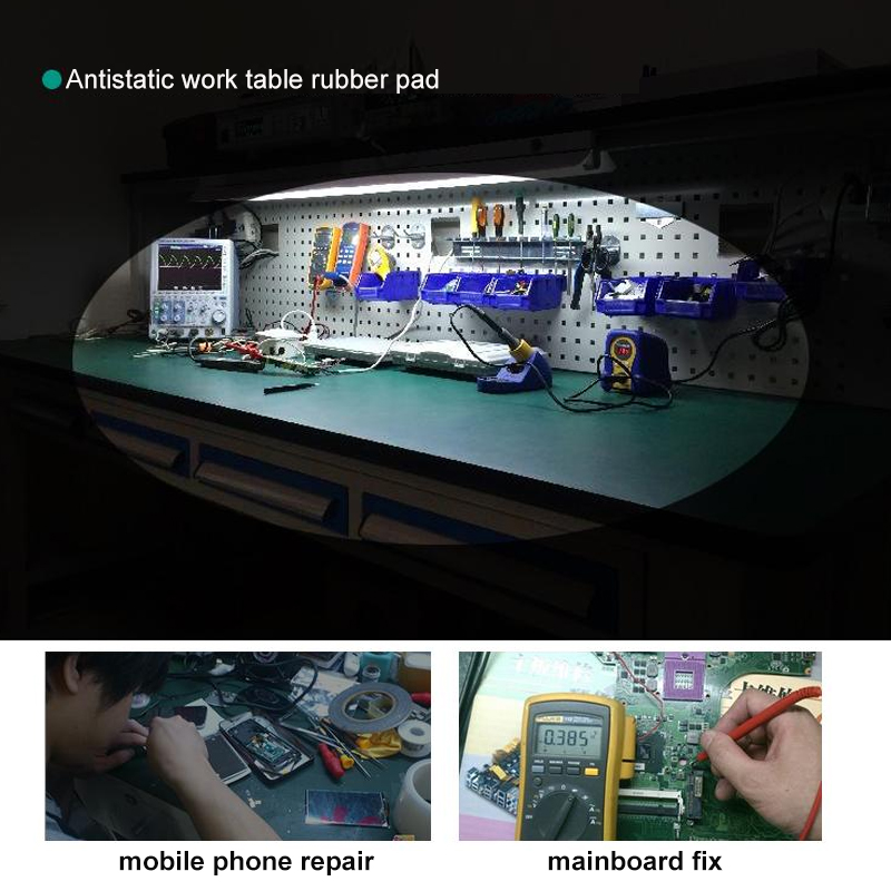 3mm Table Work Mat Anti Static - Electronics Repair Tools 评论和价格